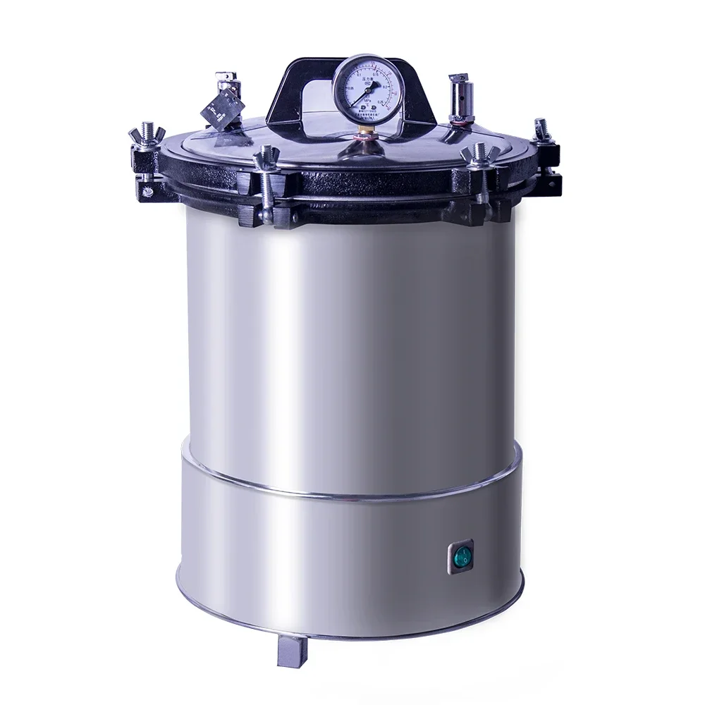 18/24L Portable Autoclave Food Steam Sterilizer Vertical Pressure Medical Autoclave Industrial Machinery Equipment
18/24L Portable Autoclave Food Steam Sterilizer Vertical Pressure Medical Autoclave Industrial Machinery Equipment