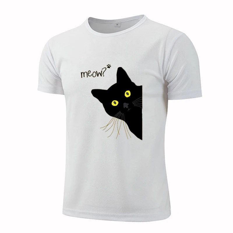 Футболка Meow мужская с забавным принтом, дышащая футболка, уличная одежда, Свободный Топ оверсайз из волокна с коротким рукавом, лето
Футболка Meow мужская с забавным принтом, дышащая футболка, уличная одежда, Свободный Топ оверсайз из волокна с коротким рукавом, лето