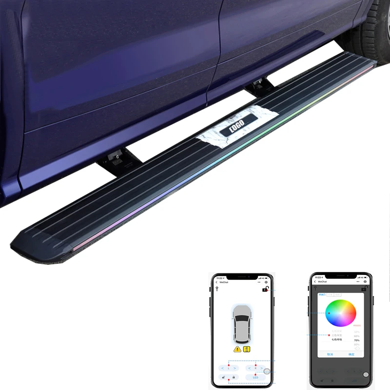 Tom AutoHigh Quality Aluminum Led Light Power Pedals Electric Auto Running Board Side Step for vogue Outlander Innova F
Tom AutoHigh Quality Aluminum Led Light Power Pedals Electric Auto Running Board Side Step for vogue Outlander Innova F