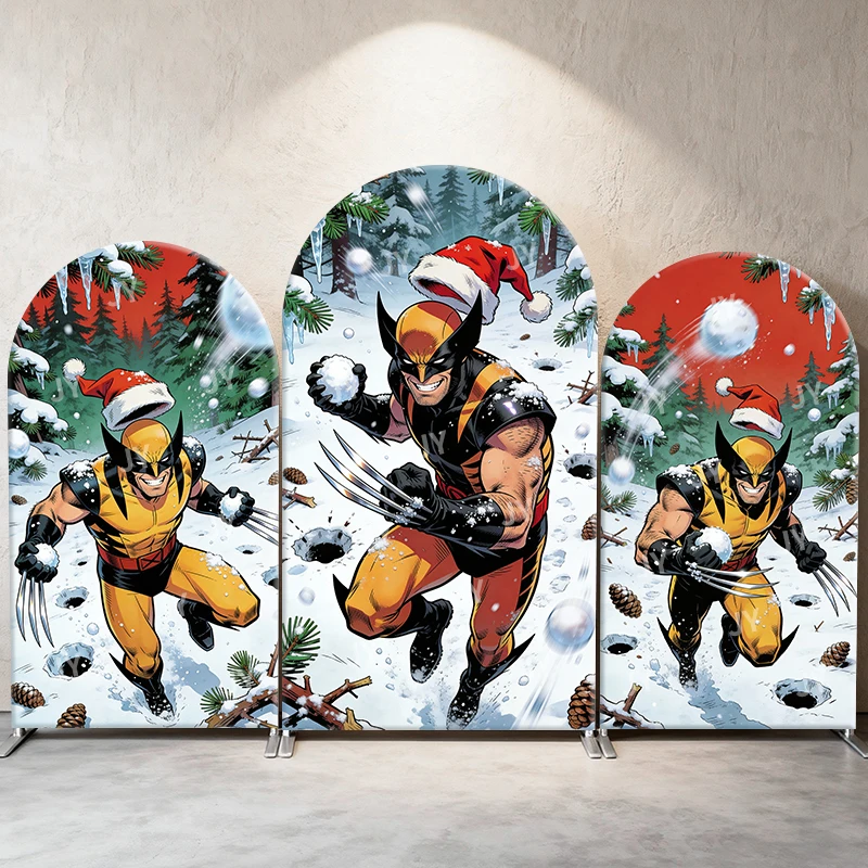 Росомаха Рождество снежок бой арка фон крышка шляпа Санта-Клауса праздничная сцена для детей день рождения детский душ фотобудка
Росомаха Рождество снежок бой арка фон крышка шляпа Санта-Клауса праздничная сцена для детей день рождения детский душ фотобудка