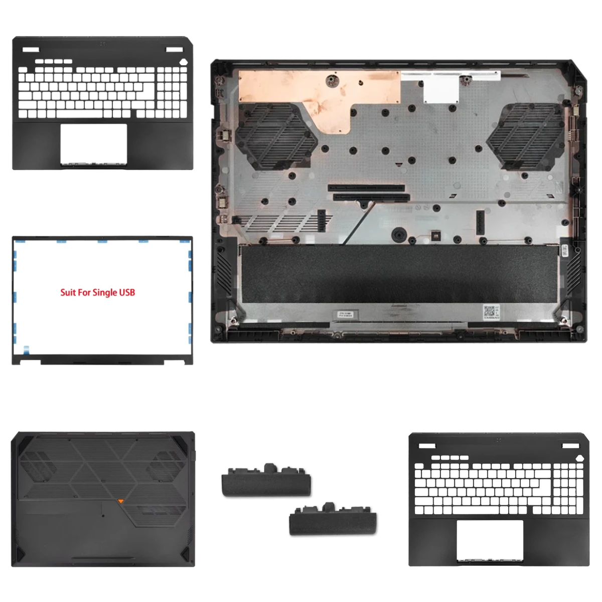 Replacement cover laptop for Tianxuan 6Pro A16 FA608 FX608 front frame upper case lower hand support hinge cover
Replacement cover laptop for Tianxuan 6Pro A16 FA608 FX608 front frame upper case lower hand support hinge cover