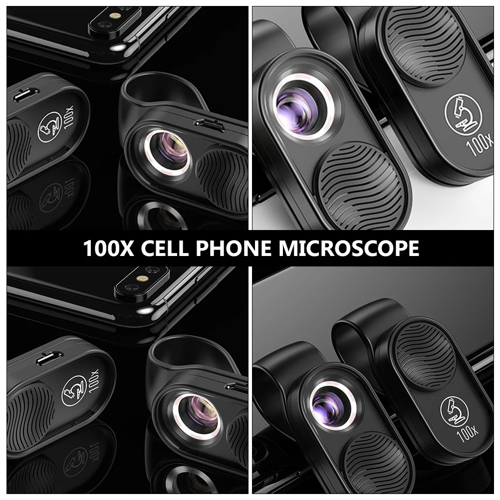 100X Microscope Smartphone ABS Plastic Portable Digital Handheld Pocket Size Cell Phone Jewel Accessories Easy Use Record Share
100X Microscope Smartphone ABS Plastic Portable Digital Handheld Pocket Size Cell Phone Jewel Accessories Easy Use Record Share