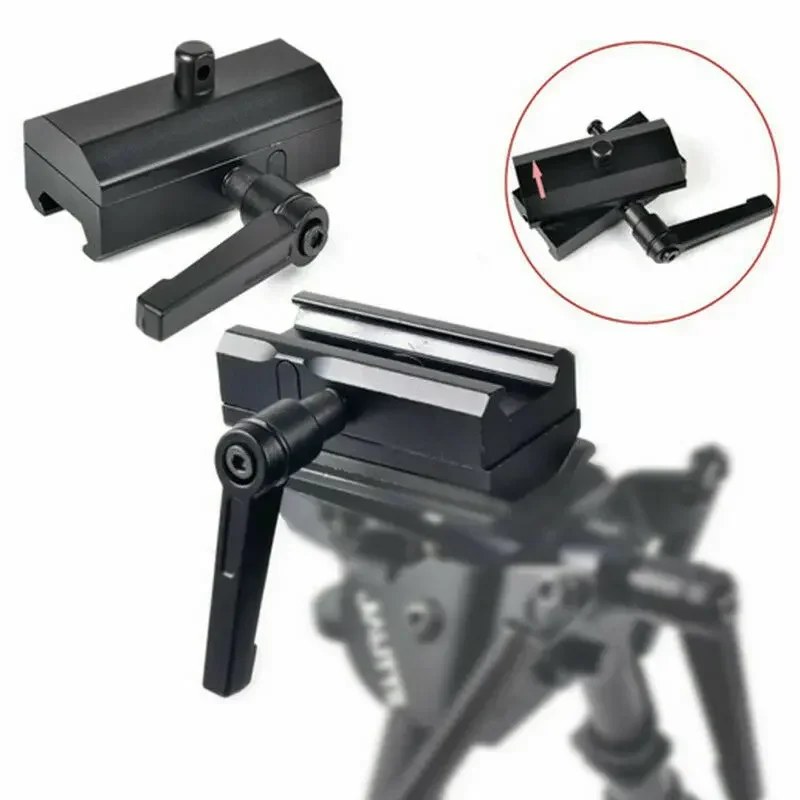 Tactics 20mm Bipod QD Rotatable Bipod Adapter With Pivot Lock Mount Base Accessory
Tactics 20mm Bipod QD Rotatable Bipod Adapter With Pivot Lock Mount Base Accessory
