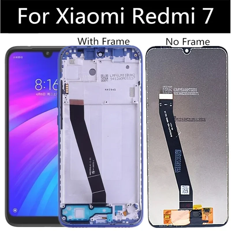 6.26" LCD FOR Xiaomi redmi 7 LCD Display+Touch Screen Digitizer Assembly Replacement For Xiaomi redmi7 LCD
6.26" LCD FOR Xiaomi redmi 7 LCD Display+Touch Screen Digitizer Assembly Replacement For Xiaomi redmi7 LCD