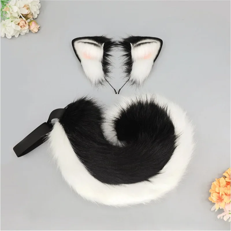 Plush Dog Ears Hairbands Furry Tail Fursuit Comic-con Party Cosplay Props Halloween Lovely Animal Puppy Ear Headwear Tails
Plush Dog Ears Hairbands Furry Tail Fursuit Comic-con Party Cosplay Props Halloween Lovely Animal Puppy Ear Headwear Tails