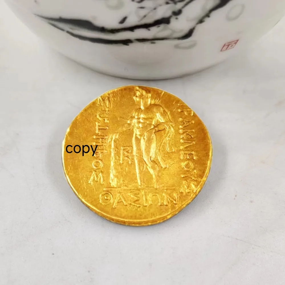 Vintage Greek Goddess Knight Commemorative Gold Ancient Rome Couple Games Coin Antique Copper Collectible Copy Coins
Vintage Greek Goddess Knight Commemorative Gold Ancient Rome Couple Games Coin Antique Copper Collectible Copy Coins
