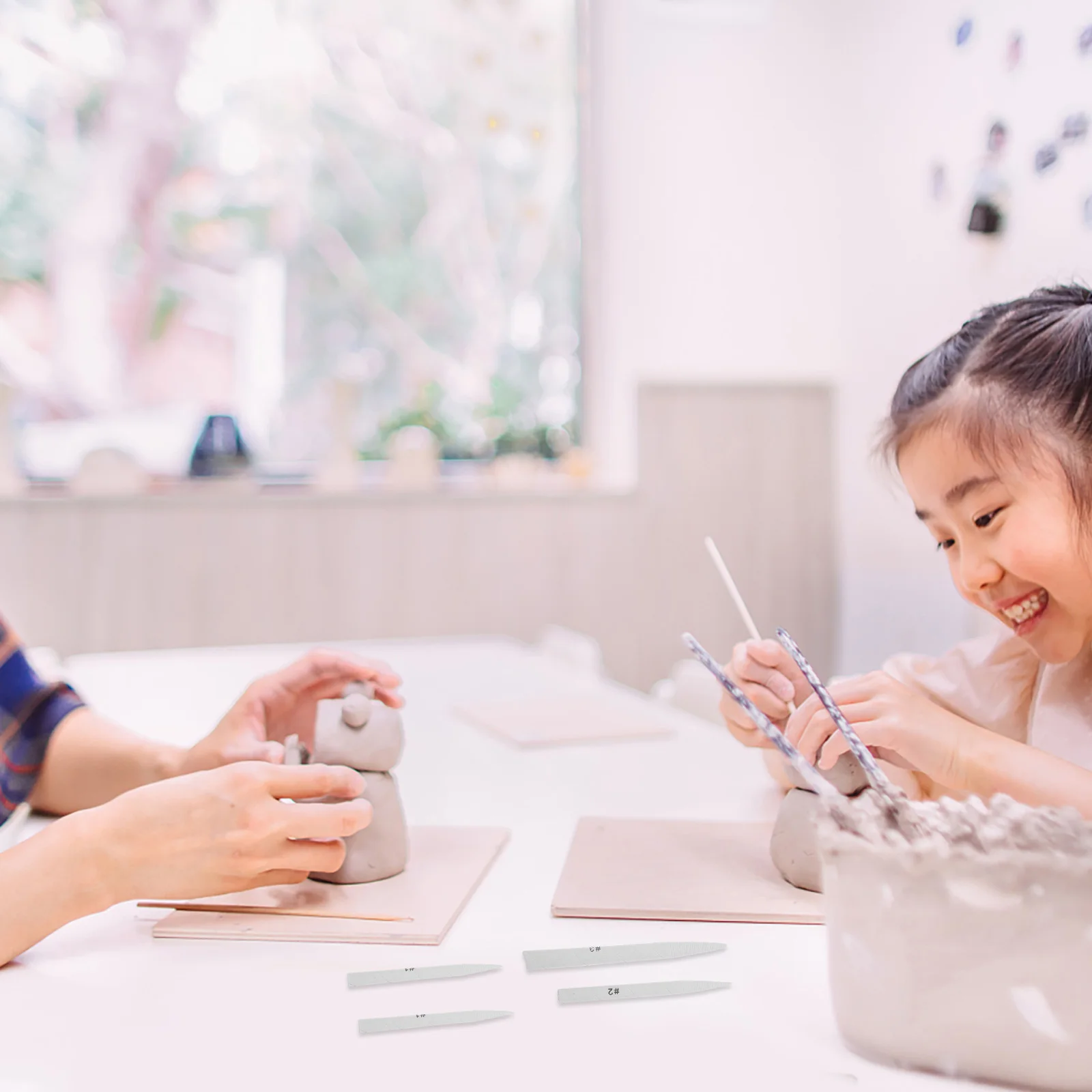 5Sets Art Drawing Supplies Blending Stump Paper Blenders Sketch Shading Clay Modeling Sculpting Tools for Students
5Sets Art Drawing Supplies Blending Stump Paper Blenders Sketch Shading Clay Modeling Sculpting Tools for Students