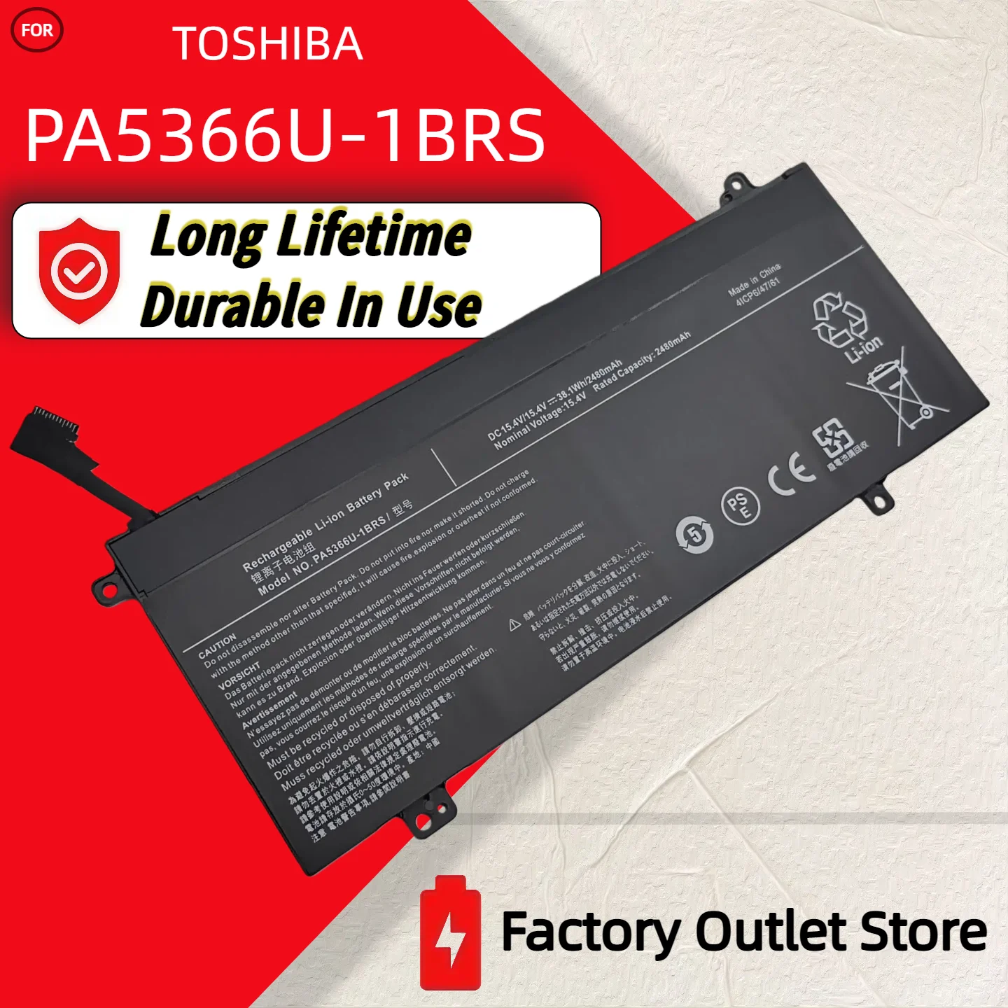 Wholesale And Retail❗❗❗ PA5366 PA5368 For Toshiba Dynabook Satellite Pro L50-J L50-G L40-G EX50L-K PA5366U-1BRS PA5368U-1BRS
Wholesale And Retail❗❗❗ PA5366 PA5368 For Toshiba Dynabook Satellite Pro L50-J L50-G L40-G EX50L-K PA5366U-1BRS PA5368U-1BRS