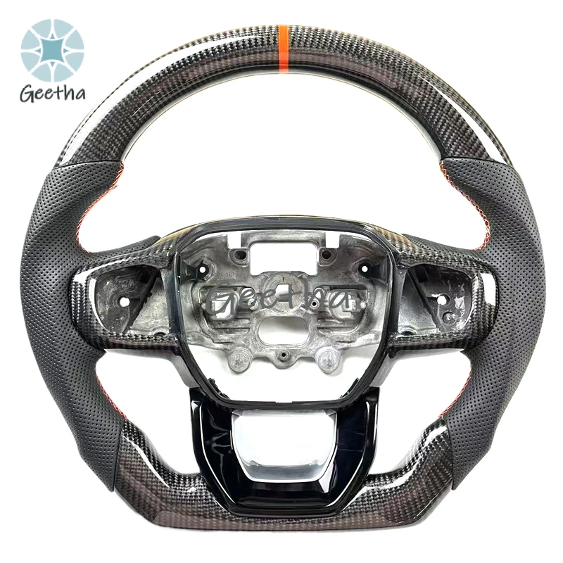 2012-2018 Ford Ranger Carbon Fiber Cavalry Forged Steering Wheel Automotive Interior Accessory for 2013-2017 Model Years
2012-2018 Ford Ranger Carbon Fiber Cavalry Forged Steering Wheel Automotive Interior Accessory for 2013-2017 Model Years