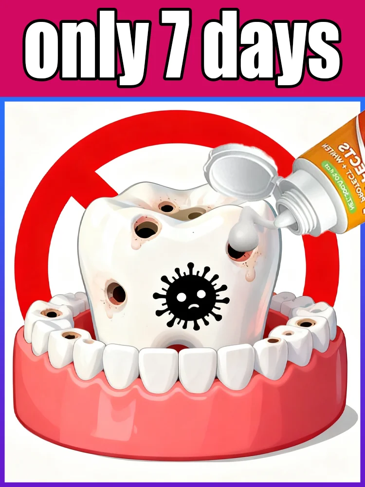 Say goodbye to cavities in 7 days
Say goodbye to cavities in 7 days