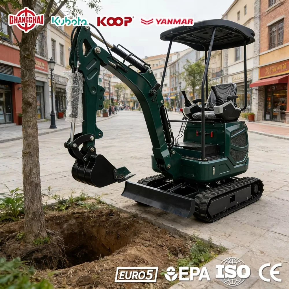 0.8Ton 1.0Ton 2.0Ton Forestry Gear Mini Excavator premium Construction Machinery Kubota Motor Crawler Digger Fast Cargo Deliver
0.8Ton 1.0Ton 2.0Ton Forestry Gear Mini Excavator premium Construction Machinery Kubota Motor Crawler Digger Fast Cargo Deliver