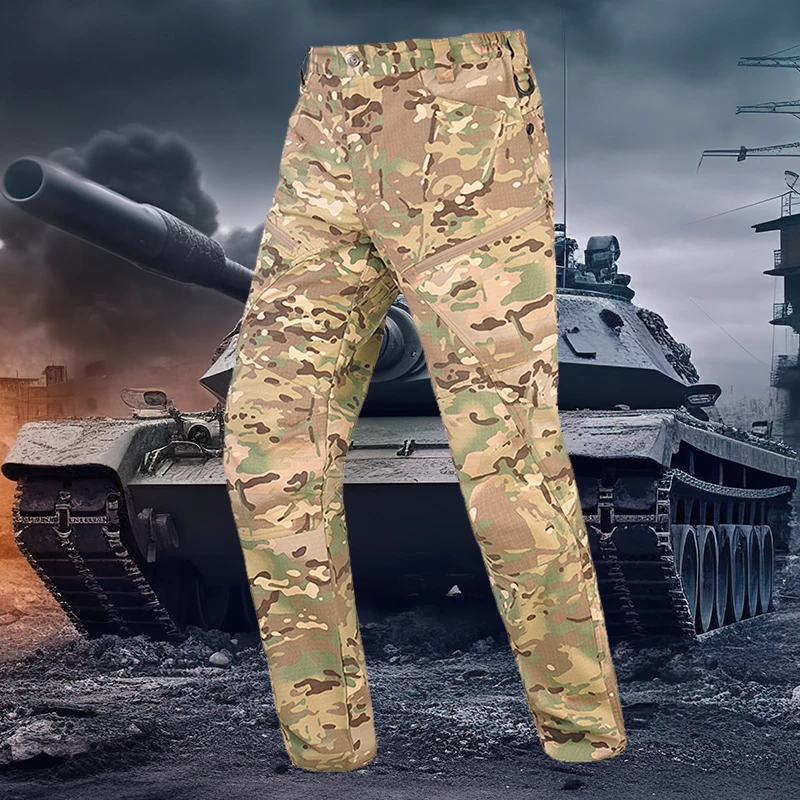 Tactical Cargo Pants Men Clothing Combat Trousers Hiking Pants Multiple Pockets Working Hunting Casual Men's Camping Trousers
Tactical Cargo Pants Men Clothing Combat Trousers Hiking Pants Multiple Pockets Working Hunting Casual Men's Camping Trousers