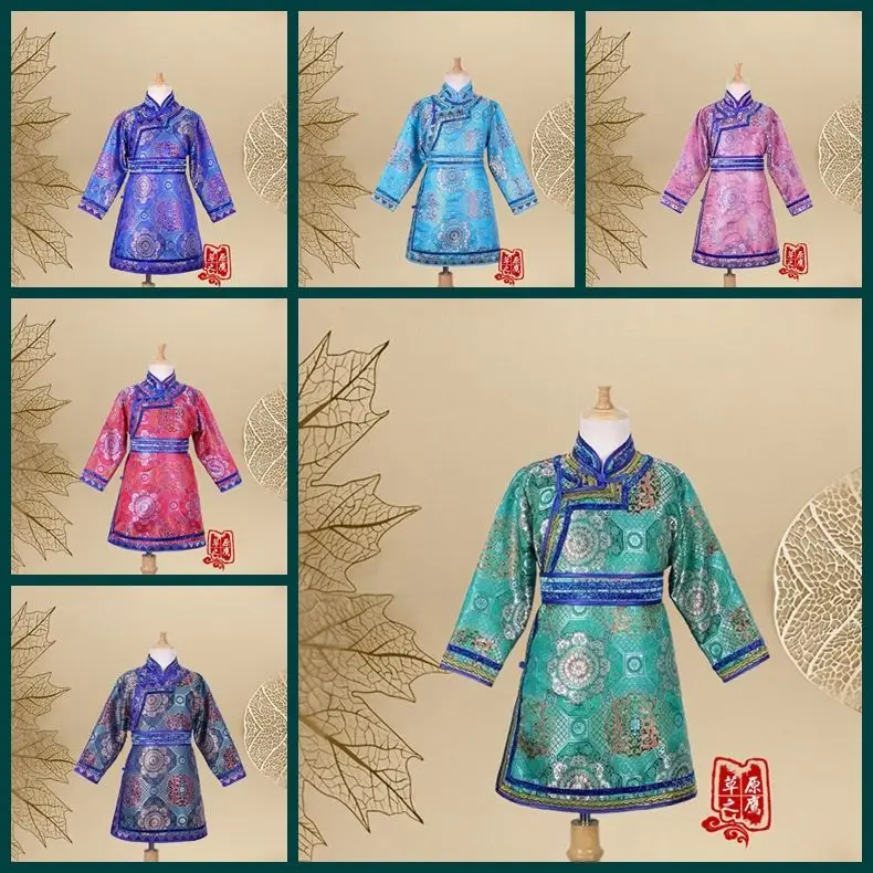 2022 Spring and Autumn Children's Mongolian Robe Boys Girls Ethnic Clothes Minority Dance Performance Clothing
2022 Spring and Autumn Children's Mongolian Robe Boys Girls Ethnic Clothes Minority Dance Performance Clothing