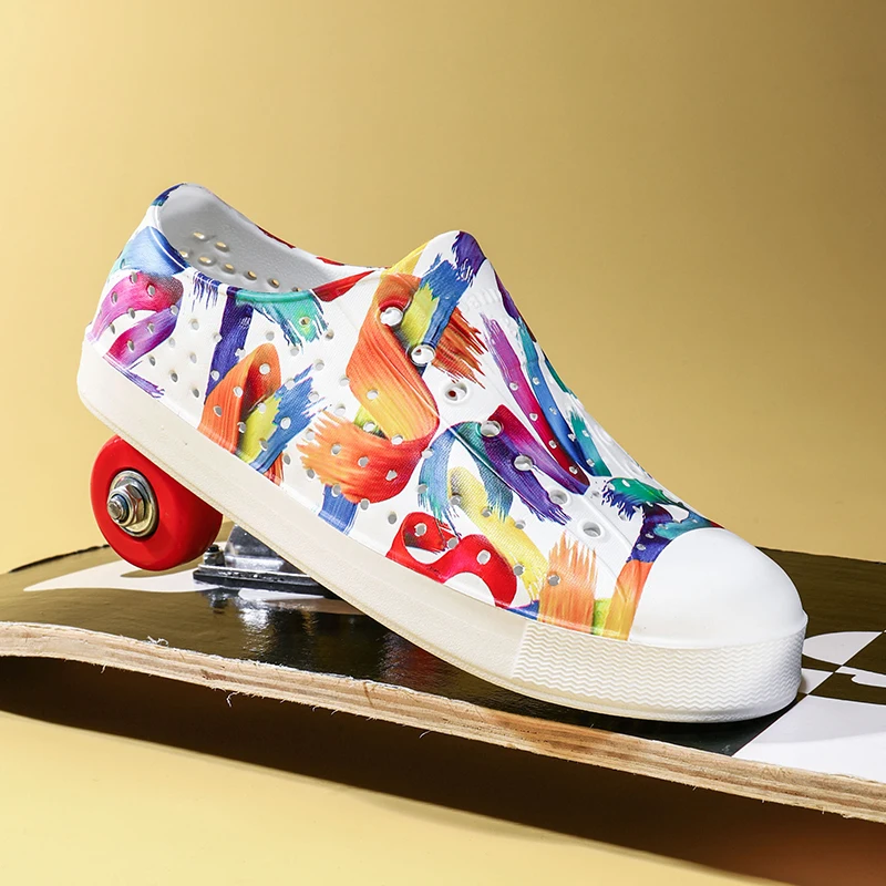 Полые сабо больших размеров, женские пляжные сандалии, садовая обувь, резиновые тапочки, дышащие летние легкие легкие сабо для плавания в бассейне 
Полые сабо больших размеров, женские пляжные сандалии, садовая обувь, резиновые тапочки, дышащие летние легкие легкие сабо для плавания в бассейне