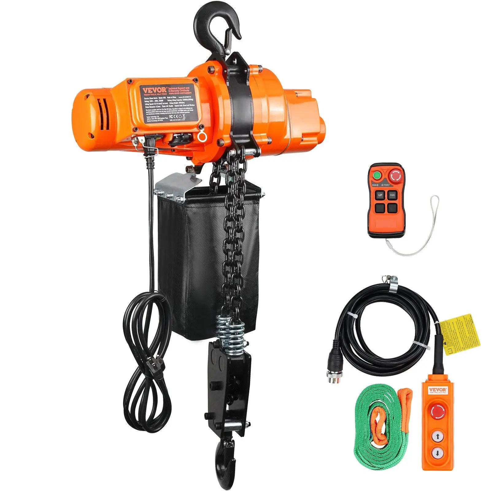 2200lb Electric Lifting Hoist Single Phase 20ft Lifting Distance Powerful Copper Motor Dual Control Modes Fast Installation
2200lb Electric Lifting Hoist Single Phase 20ft Lifting Distance Powerful Copper Motor Dual Control Modes Fast Installation