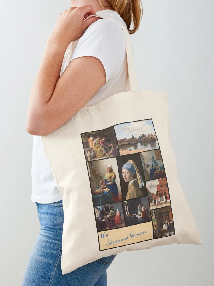 It’s Johannes Vermeer Collection - Art Tote Bag Shopping bags tote bag women Fabric bag tote woman
It’s Johannes Vermeer Collection - Art Tote Bag Shopping bags tote bag women Fabric bag tote woman