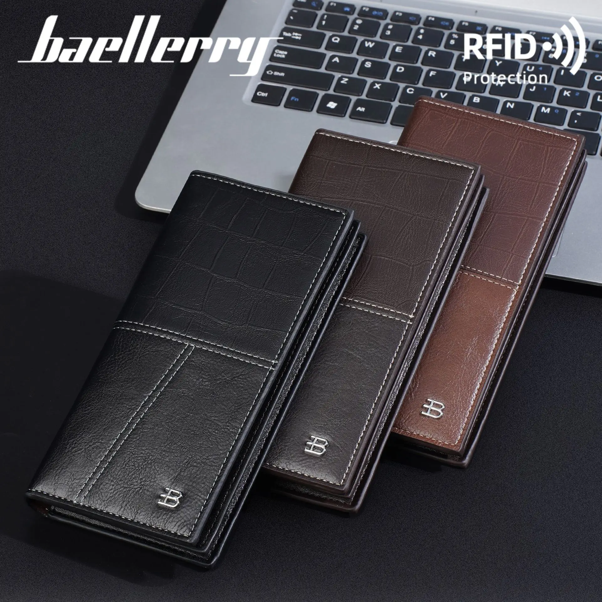 1Pcs/Baellerry Men's Crocodile Pattern Long Wallet, Large Capacity, Multiple Card Slots,
1Pcs/Baellerry Men's Crocodile Pattern Long Wallet, Large Capacity, Multiple Card Slots,
