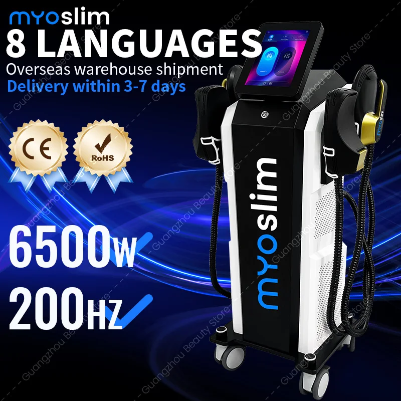 Myoslim PRO EMS Body Sculpt Machine 15 Tesl 6500W Lose Weight RF Body Slim Muscle Stimulation Professional EMS Machine
Myoslim PRO EMS Body Sculpt Machine 15 Tesl 6500W Lose Weight RF Body Slim Muscle Stimulation Professional EMS Machine