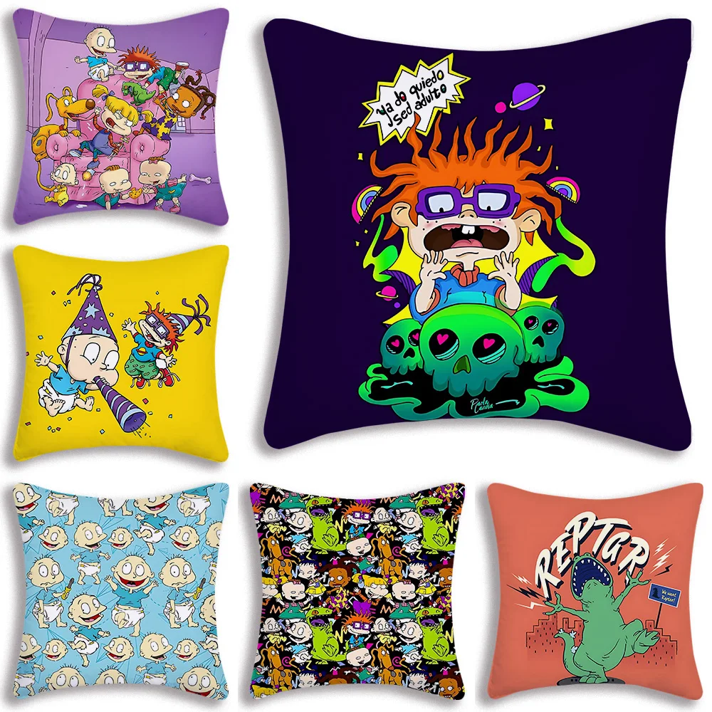 Аниме забавные наволочки R-Rugrats, мультяшный диван, декоративный домашний двусторонний принт, короткий плюшевый милый чехол для подушки
Аниме забавные наволочки R-Rugrats, мультяшный диван, декоративный домашний двусторонний принт, короткий плюшевый милый чехол для подушки