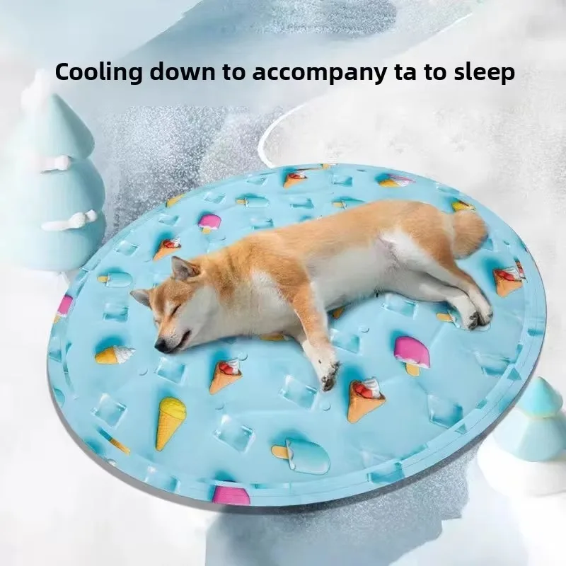 Summer Pet Ice Pad Gel Cooling Mat Cats Dogs Anti-Scratch Waterproof Polar Bear Print Washable Heat-Resistant
Summer Pet Ice Pad Gel Cooling Mat Cats Dogs Anti-Scratch Waterproof Polar Bear Print Washable Heat-Resistant