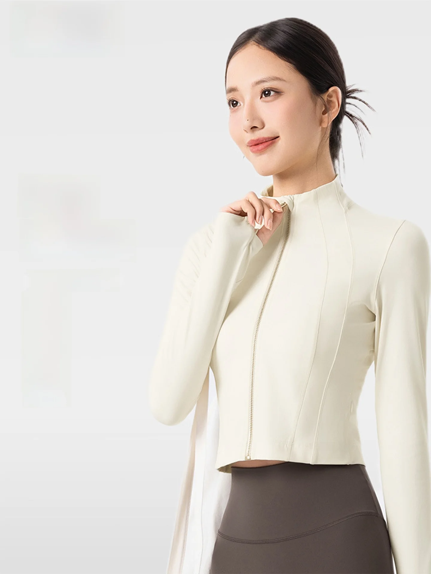 Спортивная одежда Jaet, женская осенне-зимняя верхняя одежда, ветрозащитный воротник-стойка, длинный топ для йоги и фитнеса
Спортивная одежда Jaet, женская осенне-зимняя верхняя одежда, ветрозащитный воротник-стойка, длинный топ для йоги и фитнеса