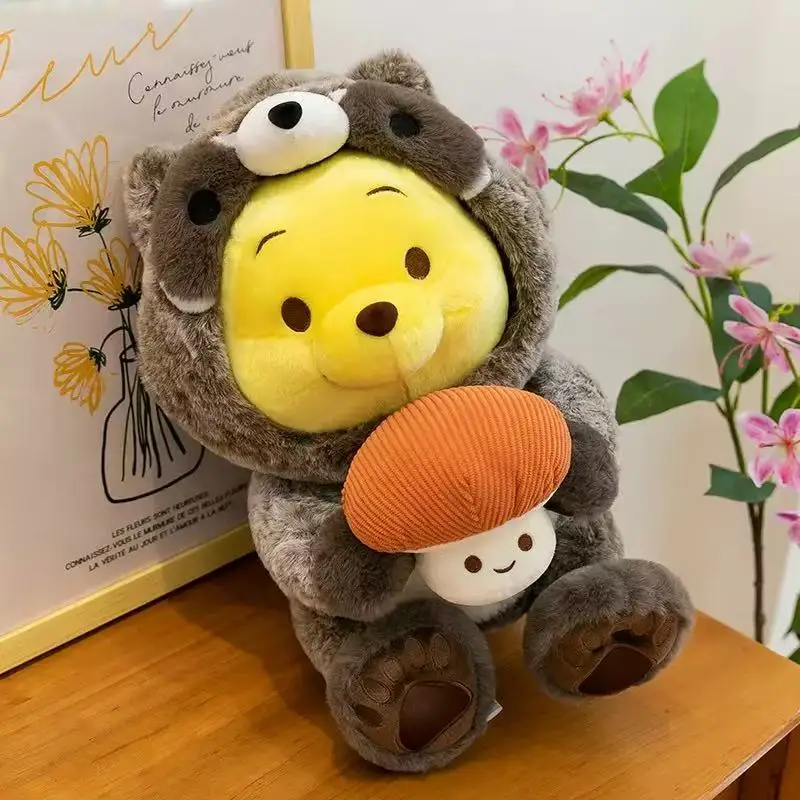 Мягкая игрушка Винни-Пух с съемной шапкой, милый плюшевый медвежонок для детей, подарок на день рождения или Рождество, мягкая игрушка для детей
Мягкая игрушка Винни-Пух с съемной шапкой, милый плюшевый медвежонок для детей, подарок на день рождения или Рождество, мягкая игрушка для детей