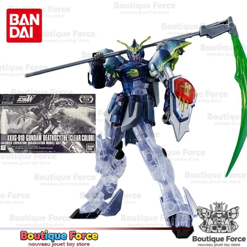 Bandai Gundam HG XXXG-01D Deathscythe Clear Color Model Kit Anime Action Figure Toy Gift for Kids
Bandai Gundam HG XXXG-01D Deathscythe Clear Color Model Kit Anime Action Figure Toy Gift for Kids