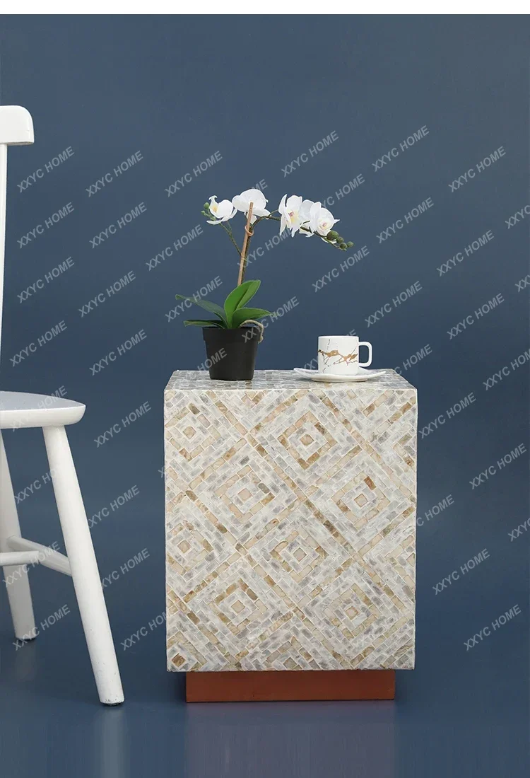 HMJC Creative Simple Shell Coffee Table Home Balcony Table Living Room Sofa Light Luxury Stool
HMJC Creative Simple Shell Coffee Table Home Balcony Table Living Room Sofa Light Luxury Stool