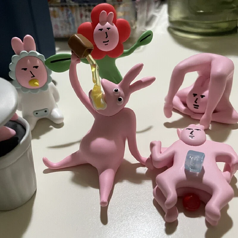 Мини-плоголот, розовый кролик, абстрактная серия, загадочная слепая коробка, модное украшение для рабочего стола ручной работы, сюрприз, подарки на день рождения
Мини-плоголот, розовый кролик, абстрактная серия, загадочная слепая коробка, модное украшение для рабочего стола ручной работы, сюрприз, подарки на день рождения
