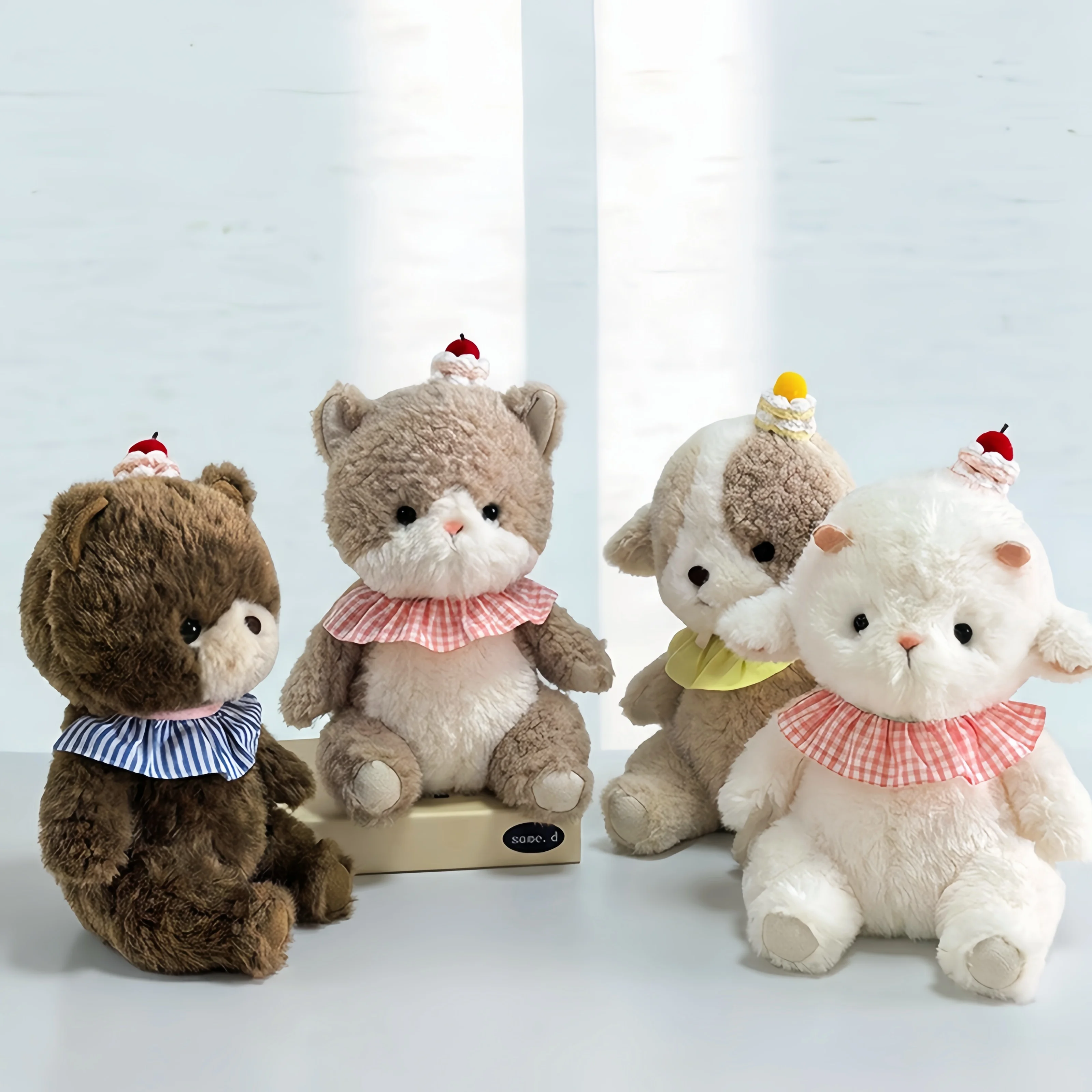 Adorably Bear Sheep Cat Dog Plush Toys 24cm Animals Stuffed Doll Soft Accompany Sleep Toy Kids Dolls Kawaii Birthday Gifts
Adorably Bear Sheep Cat Dog Plush Toys 24cm Animals Stuffed Doll Soft Accompany Sleep Toy Kids Dolls Kawaii Birthday Gifts