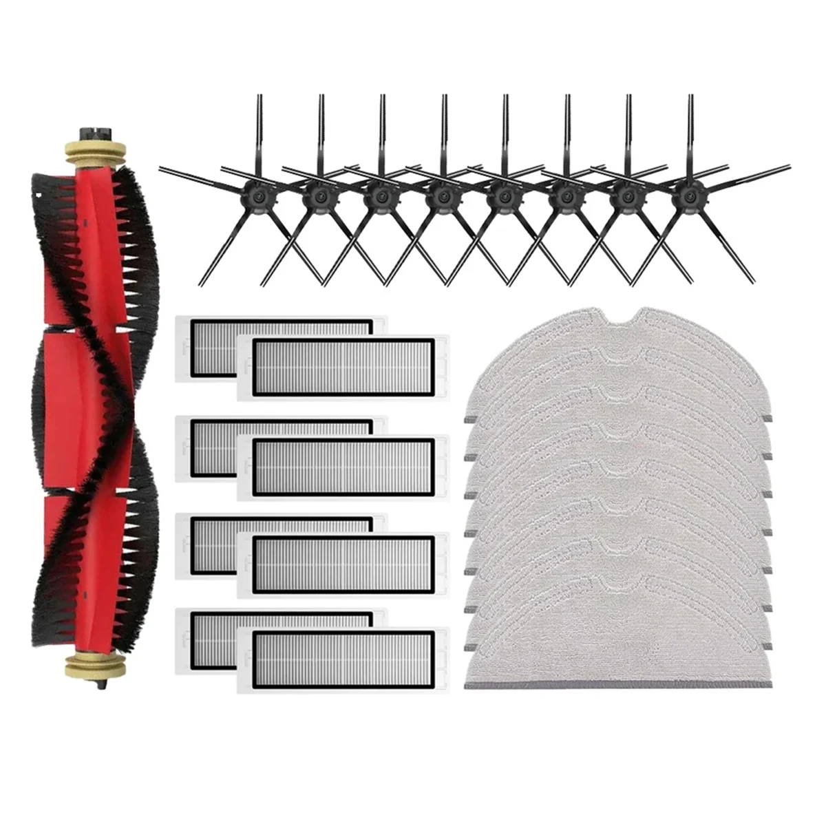 A04V For S5 / S5 Max / S6 / S6 MaxV / S6 Pure / E4 / E5 / S51 / S52 / S55 Roller Side Brush Filter Mop Accessories
A04V For S5 / S5 Max / S6 / S6 MaxV / S6 Pure / E4 / E5 / S51 / S52 / S55 Roller Side Brush Filter Mop Accessories
