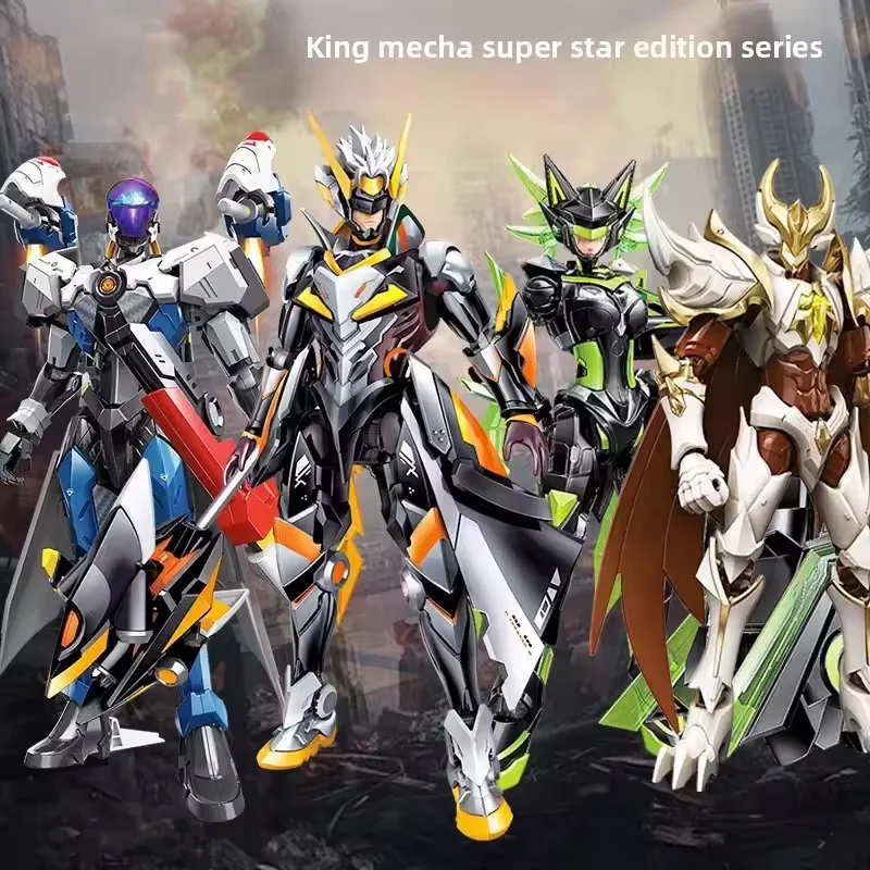 King Of Glory Mecha Bai Qi Action Figure Building Blocks Battle Animation Model Kit Collectible Assembled Robot STEM Toys Gifts
King Of Glory Mecha Bai Qi Action Figure Building Blocks Battle Animation Model Kit Collectible Assembled Robot STEM Toys Gifts
