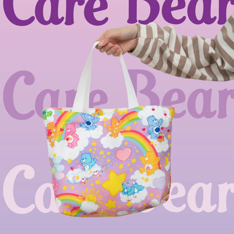 Портативная сумка Kawaii Care в виде медведей, Холщовая Сумка на одно плечо, универсальная вместительная сумка-тоут допамина, сумка для хранения для девочек
Портативная сумка Kawaii Care в виде медведей, Холщовая Сумка на одно плечо, универсальная вместительная сумка-тоут допамина, сумка для хранения для девочек