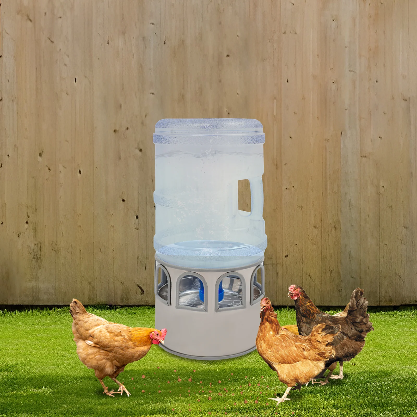 Подогреваемая поилка для кур на 5 галлонов с 9 окнами 32-122 ℉ Регулируемый нагреватель воды для птицы, подогреваемая чаша для воды для кур
Подогреваемая поилка для кур на 5 галлонов с 9 окнами 32-122 ℉ Регулируемый нагреватель воды для птицы, подогреваемая чаша для воды для кур