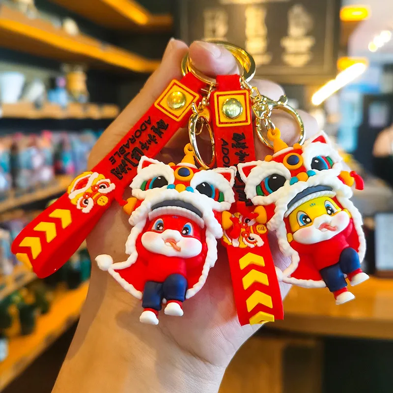 China-Chic Xingshi New Year Spring Festival Snake Year Key Chain Annual Meeting Gift Lucky Cat Cartoon Doll Machine Hand Gift
China-Chic Xingshi New Year Spring Festival Snake Year Key Chain Annual Meeting Gift Lucky Cat Cartoon Doll Machine Hand Gift