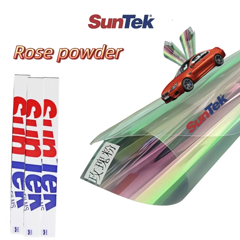 Suntek Rose Powder Автомобильная оконная пленка 73,1% VLT 30% УФ-отклонение 10,7% Мягкий тон блокировки IRR Теплоизоляционный оттенок
Suntek Rose Powder Автомобильная оконная пленка 73,1% VLT 30% УФ-отклонение 10,7% Мягкий тон блокировки IRR Теплоизоляционный оттенок