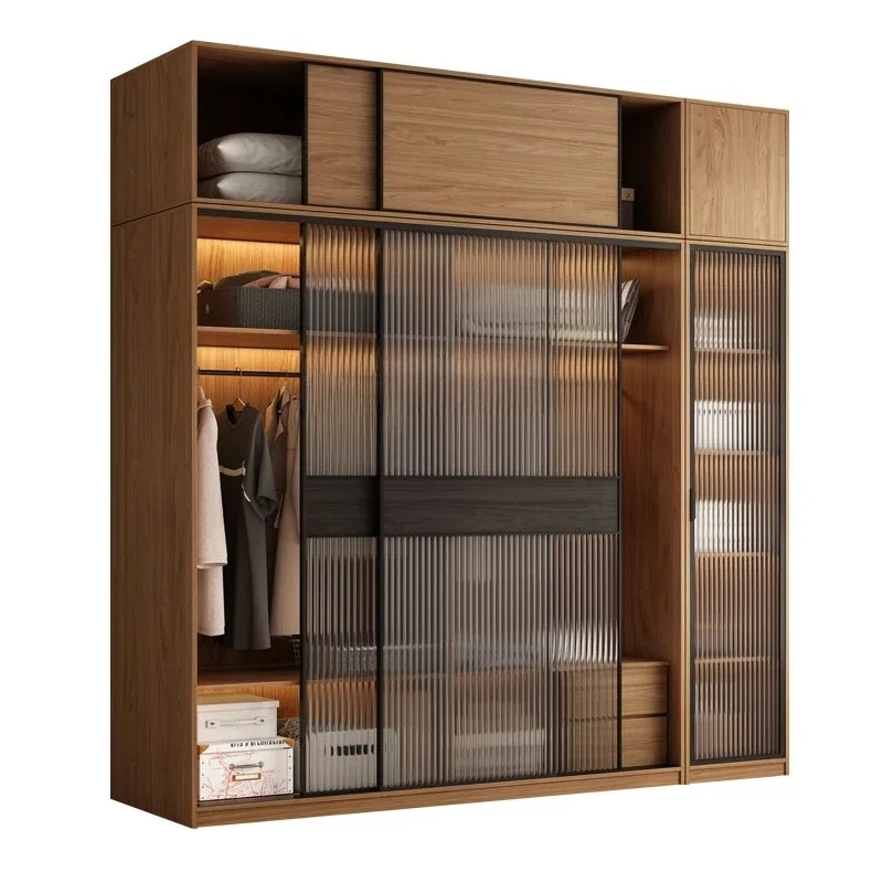 A Nordic Sliding Door Wardrobe Simple Modern Small Apartment Home Bedroom Locker Storage
A Nordic Sliding Door Wardrobe Simple Modern Small Apartment Home Bedroom Locker Storage