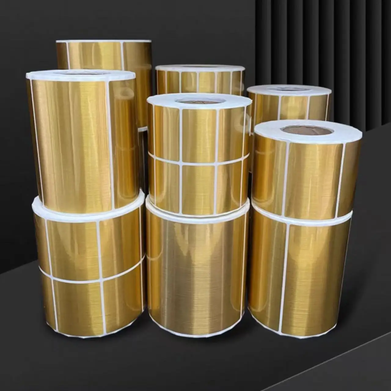 Матовая золотая термобумага для этикеток, небольшой рулон, устойчивая к разрыву 30, 40, 50, 60, 70 мм, ярко-золотые наклейки со штрих-кодом для портативного принтера
Матовая золотая термобумага для этикеток, небольшой рулон, устойчивая к разрыву 30, 40, 50, 60, 70 мм, ярко-золотые наклейки со штрих-кодом для портативного принтера