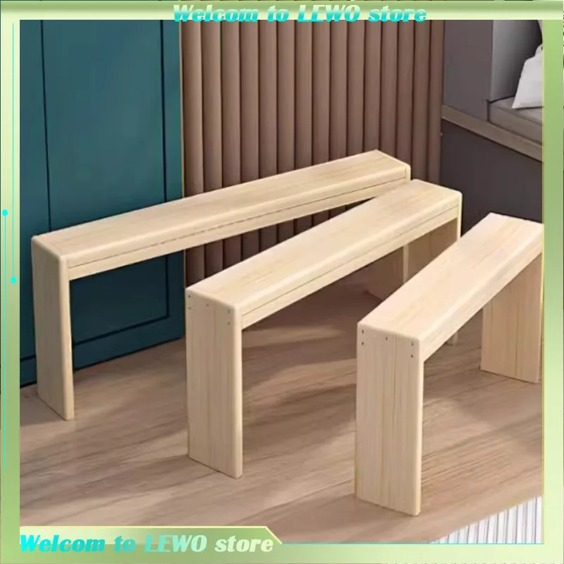 Wooden Ergonomic Foot Stool Comfortable Relaxing Waiting Clear Big Size Step Stool Modern Lounge Muebles Home Accessories
Wooden Ergonomic Foot Stool Comfortable Relaxing Waiting Clear Big Size Step Stool Modern Lounge Muebles Home Accessories