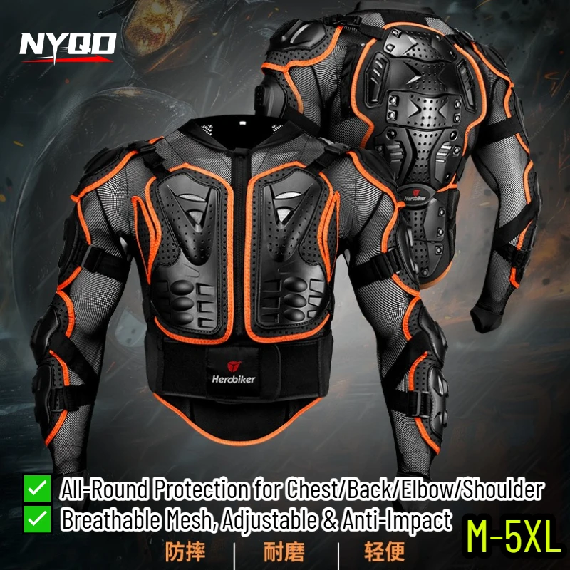 Off Road Motorcycle Armor Jacket – Chest Protector Knee Elbow Guards Riding Shirt for Outdoor Sports
Off Road Motorcycle Armor Jacket – Chest Protector Knee Elbow Guards Riding Shirt for Outdoor Sports