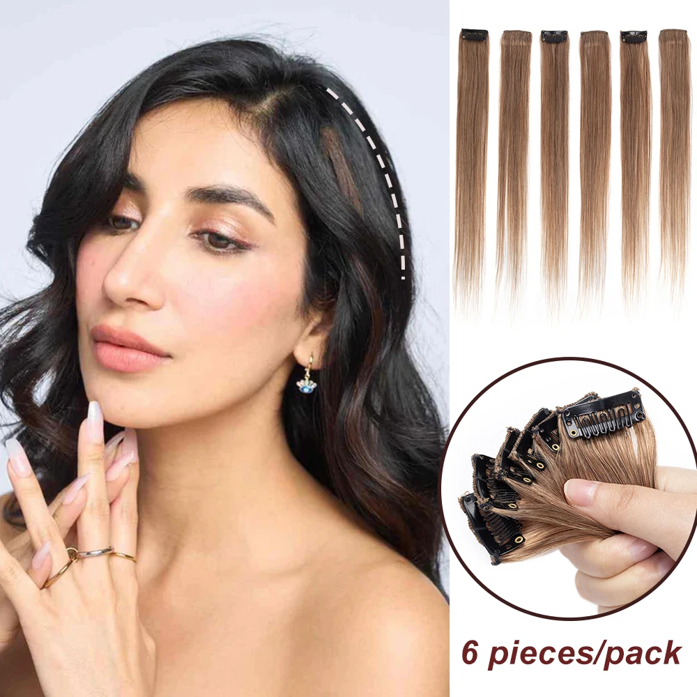 MRSHAIR Mini Clip in Human Hair Hair Extensions 12"16" 30g 6pcs/pack Clip in Extensions Hairpieces for Highlight /add Volume
MRSHAIR Mini Clip in Human Hair Hair Extensions 12"16" 30g 6pcs/pack Clip in Extensions Hairpieces for Highlight /add Volume
