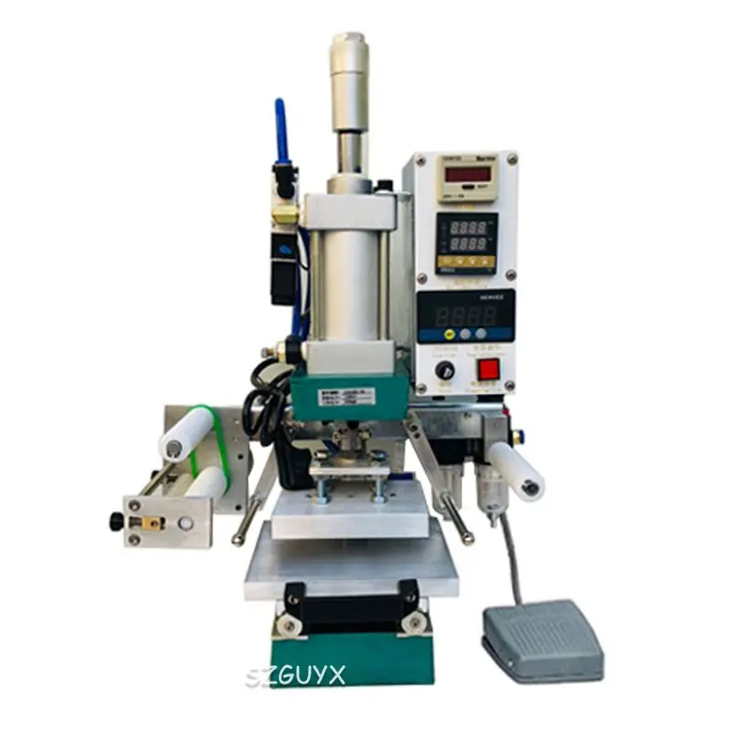 10x13cm Professional Golden Leather Logo Embossed Foil Hot Stamping Machine Heat Embossing Machine Hot Foil Stamping Printing
10x13cm Professional Golden Leather Logo Embossed Foil Hot Stamping Machine Heat Embossing Machine Hot Foil Stamping Printing