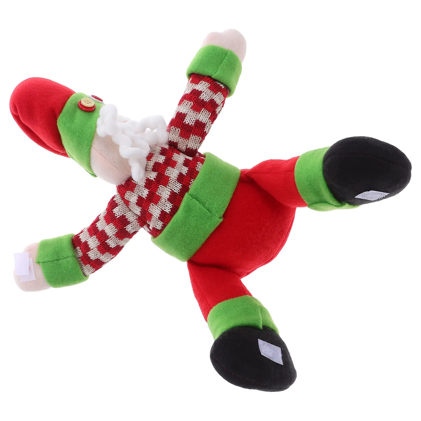 Christmas Tree Topper Fabric Santa Claus Hugging Ornament Christmas Tree Holiday Curtain Tie Decoration Curtain Tie 
Christmas Tree Topper Fabric Santa Claus Hugging Ornament Christmas Tree Holiday Curtain Tie Decoration Curtain Tie