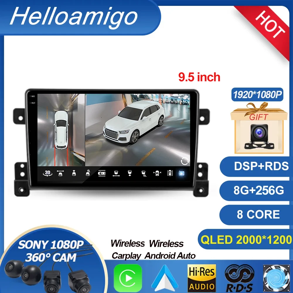 2K For Suzuki Grand Vitara 3 2005 - 2015 Car Radio Multimedia Video Player Navigation GPS Android 13 No 2din 2 din dvd
2K For Suzuki Grand Vitara 3 2005 - 2015 Car Radio Multimedia Video Player Navigation GPS Android 13 No 2din 2 din dvd