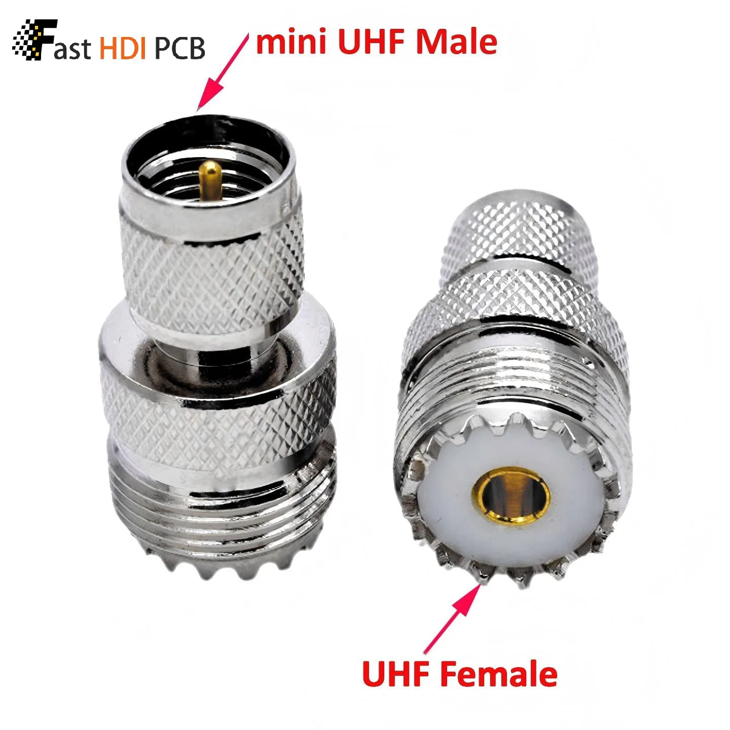 Переходник UHF Female SO-239 на Mini UHF Male, коаксиальный RF-коннектор для портативных раций Kenwood, Yaesu, Icom
Переходник UHF Female SO-239 на Mini UHF Male, коаксиальный RF-коннектор для портативных раций Kenwood, Yaesu, Icom