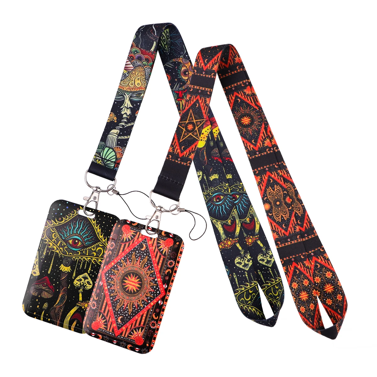 Sun Moon Face Lanyard Neck Strap Keychain Mushroom ID Card Cover Badge Holder Mobile Phone Hang Rope Keyring Accessories Gifts
Sun Moon Face Lanyard Neck Strap Keychain Mushroom ID Card Cover Badge Holder Mobile Phone Hang Rope Keyring Accessories Gifts