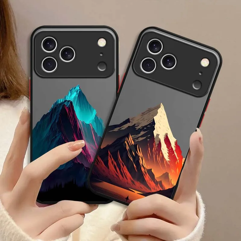 Sunset Mountain Lake For Apple iPhone 17 16 15 14 13 12 X Plus Pro Max Mini Frosted Translucent Phone Case Cover
Sunset Mountain Lake For Apple iPhone 17 16 15 14 13 12 X Plus Pro Max Mini Frosted Translucent Phone Case Cover