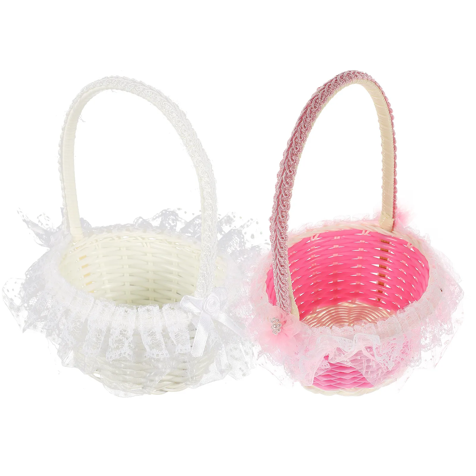 2Pcs Woven Basket Decorative Baskets held Flower Arrangement Wedding Decorative Storage Flower Arrangement Holder MultiPurpose
2Pcs Woven Basket Decorative Baskets held Flower Arrangement Wedding Decorative Storage Flower Arrangement Holder MultiPurpose