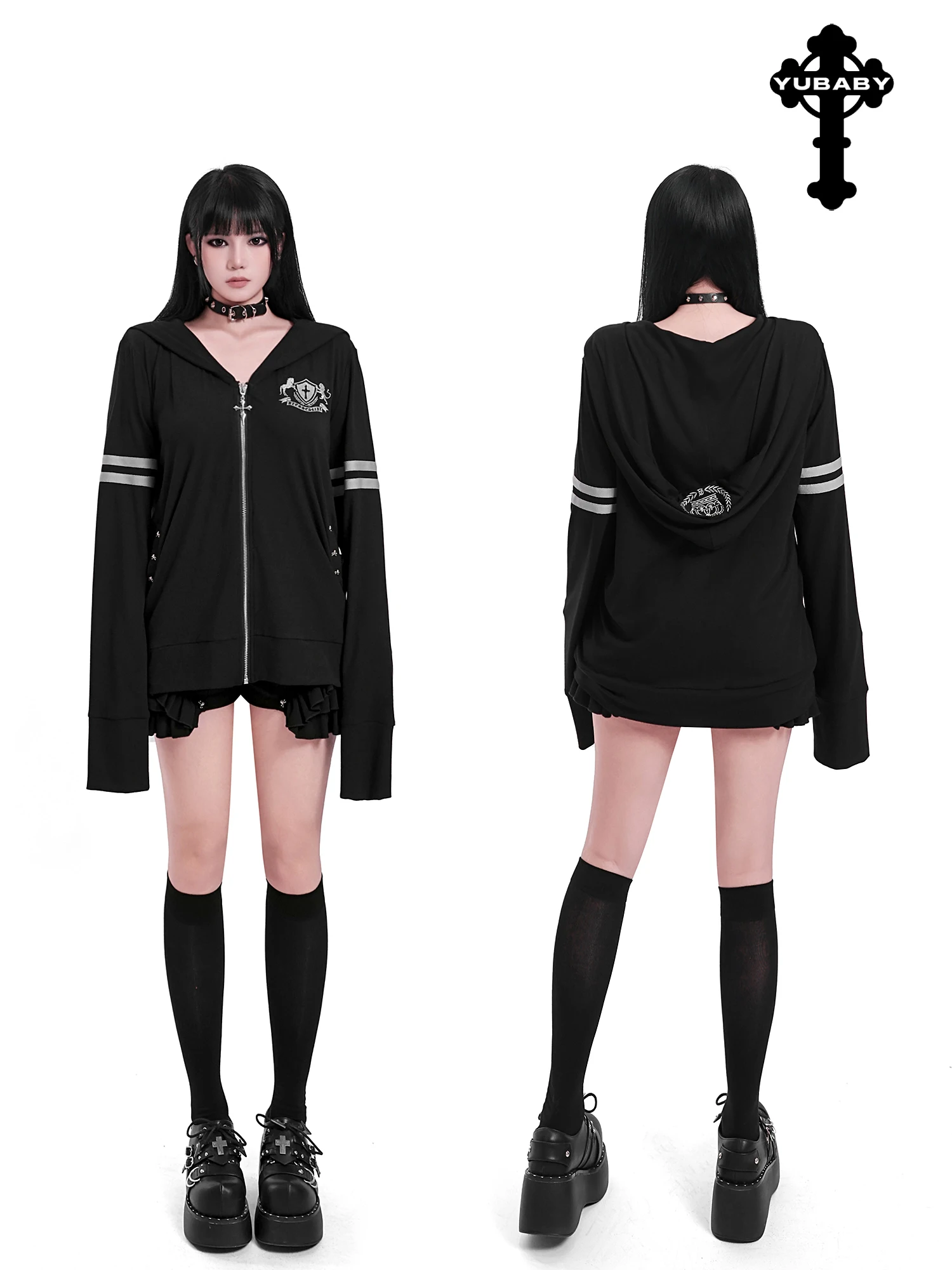 Spring Summer Lightweight Cool Feeling Fabric Sun Protection Embroidery Spring Summer Open Cardigan Dark Wizard Hat Subcultur...
Spring Summer Lightweight Cool Feeling Fabric Sun Protection Embroidery Spring Summer Open Cardigan Dark Wizard Hat Subcultur...