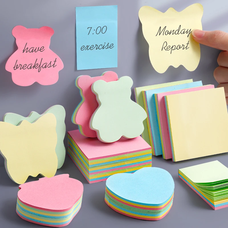 100sheet/set Sticky Notes Office and Study Notes Color Student Sticky Notes Tear-off Message and Note-taking Notebook TMZ
100sheet/set Sticky Notes Office and Study Notes Color Student Sticky Notes Tear-off Message and Note-taking Notebook TMZ